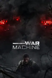 Cartel de War Machine, disponible en la videoteca de M3U IPTV